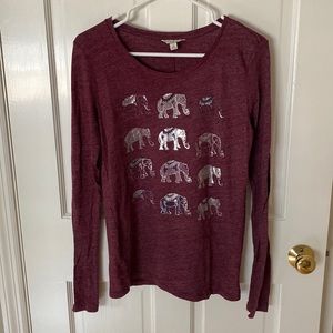 Lucky Brand Elephant Long-Sleeve